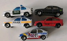 5 Matchbox Opel Kadett GSI Gte Vauxhall Astra BP Rosso Polizia Polizia