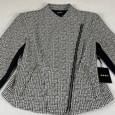 Giacca Moto NUOVA DKNY Nero