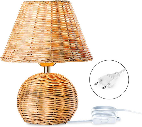 Lampada tavolo bambù - da, in