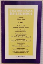 Conoscenza Religiosa 1, 1975 -Zolla Ceronetti