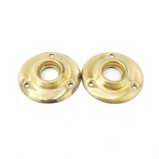 Rosette vintage ottone piastre