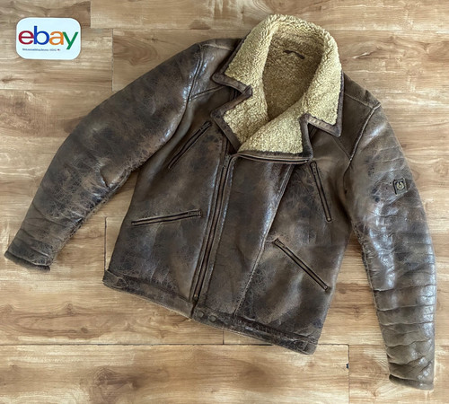 Giacca pelle shearling - in,