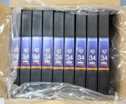 Cassette sony bct 34hdl - 10, bct-34hdl