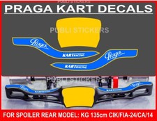 Adesivi praga kart - adesivi, racing"
