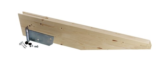 Pensilina legno abete - in,