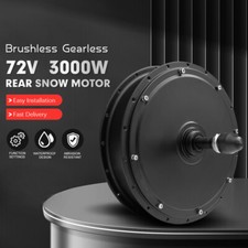 Snow E-bike Fat 72V 3000W 20 24 26er mozzo posteriore brushless motore dropout 170/190mm