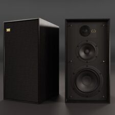 Wharfedale LINTON Heritage BLACK Coppia diffusori da stand a 3 vie bass reflex