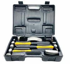 KIT ATTREZZI PER CARROZZIERE DA RIPARAZIONE COMPLETO DI 3 MARTELLI 4 TASSI 