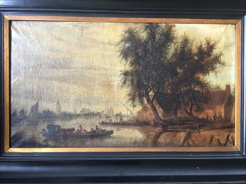 Paesaggio lago figure - /, figure»
