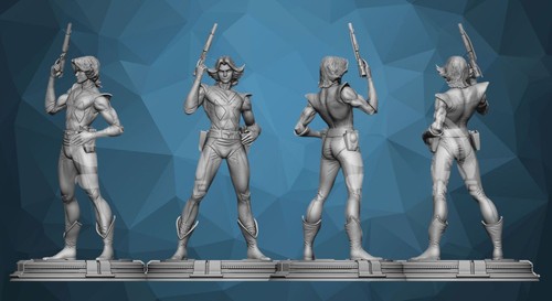 George tekkaman fan art - art, model