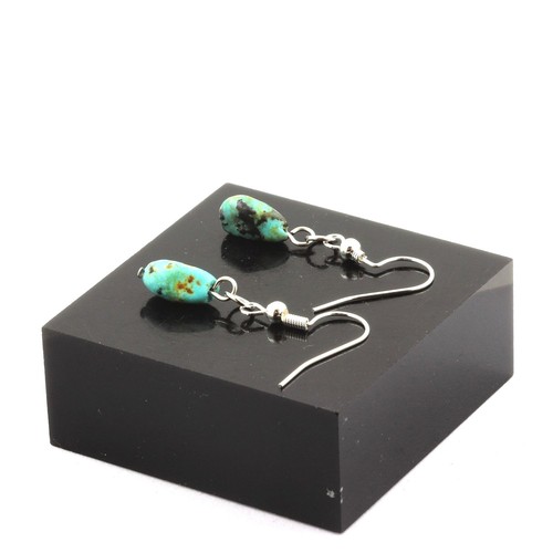Orecchini perla turchese - 1,