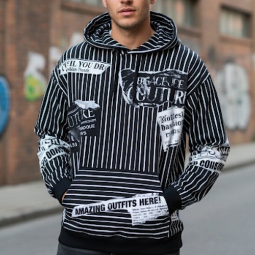 Felpa con cappuccio - , versace