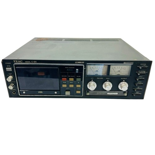 Teac cassette deck - c-2x,
