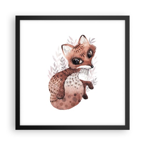Poster 40x40cm volpe novembre - poster,