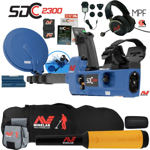 Minelab sdc 2300 - gold, metal