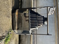 Camino a legna GODIN modello 935 PR in ghisa con vetro sollevabile ed apribile.