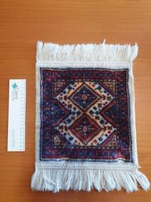 TAPPETO MISTO SETA 43x30 FIGURE GEOMETRICHE PER SALOTTO, CUCINA, BAGNO, CASA