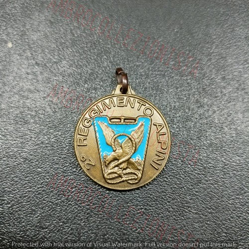 Medaglia militare rgt - militare, 2°
