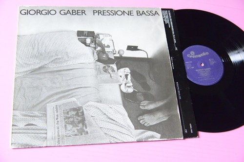 Giorgio gaber pressione - gaber, lp
