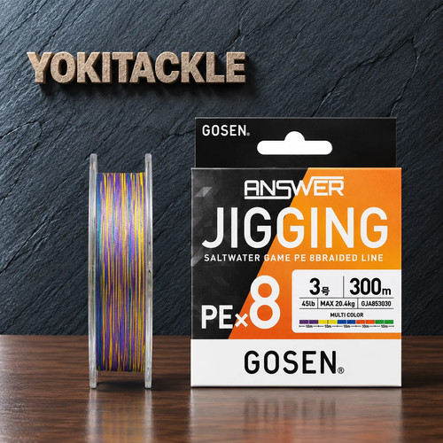 Gosen response jigging x8 - jigging, pe