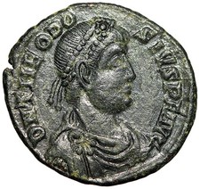 Teodosio I AE2 "Donna