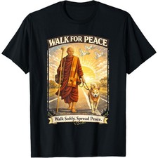 Walk for Peace Monks with