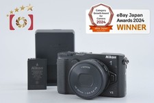 Fotocamera digitale Nikon 1 V3 nera 18,4 MP "Count 487" obiettivo 10-30 [ecce...