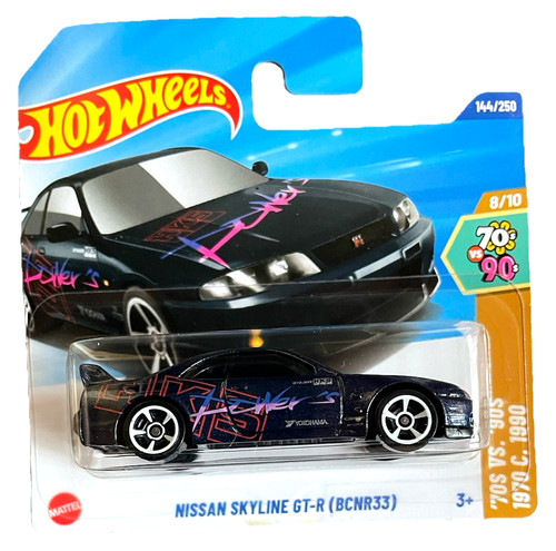 Hot wheels nissan skyline gtr - hot,