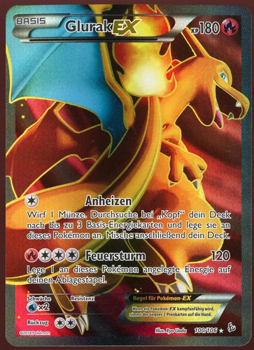 Pokémon tcg glurak - tcg, mare