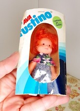 AVA Fustino 1970 Fiba italy mignon doll bambolina capelli rossi con box