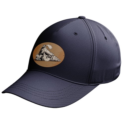 Berretto baseball retrò treni