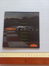 KTM 1190 RC8 2008 depliant inglese originale