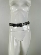 ICERBER CINTURA DONNA CON APPLICAZUONI TAGLIA 42 COLORE NERO 