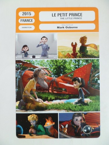Carte fiche cinema 2015 - carte,