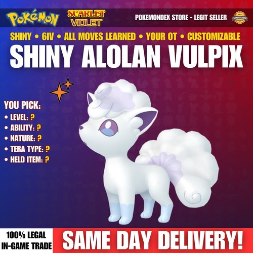 Alolan vulpix lucido - ⭐️,