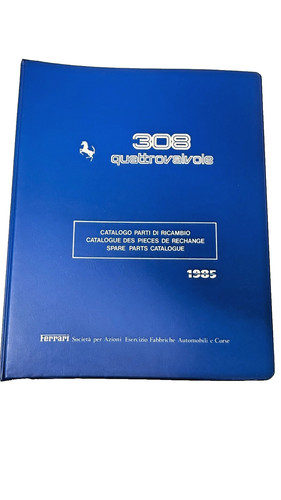 Ferrari 308 catalogo - ferrari,