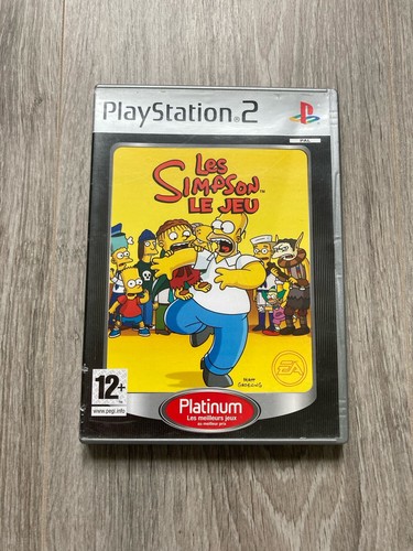 Les simpson jeu - jeu, ps2