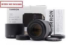 [OTTIME CONDIZIONI] Tested TAMRON SP 90mm F2.8 Di MACRO 1:1 VC USD per Nikon F F017 Japan #816
