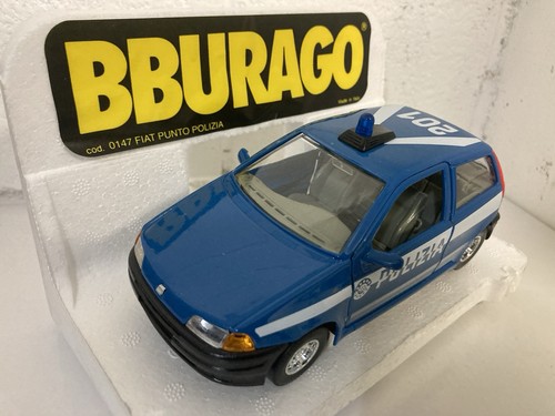 Burago fiat punto polizia - burago,