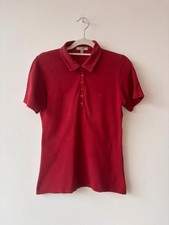 Polo donna rossa Burberry