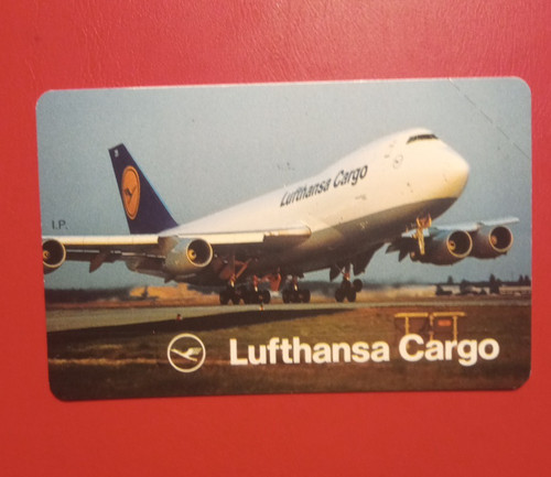 Scheda telefonica lufthansa - scheda,