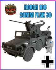 1/18 Custom HORCH 108  20MM FLAK 30 Playmobil Compatible , Not painted