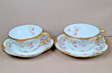 Antico set 2 piattini tazza
