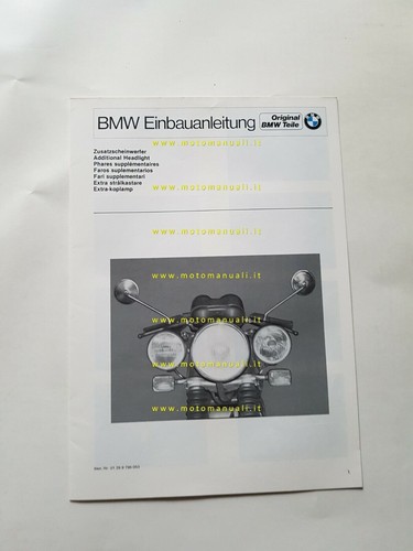 Bmw procedura montaggio fari - bmw,