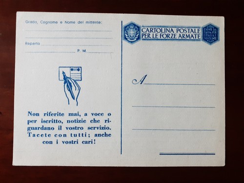 Italia cartolina postale per - italia,