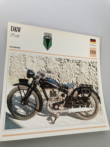 Dkw 175 cm3 1929 carta - dkw,