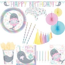 Narvalo Party Decorazione Set