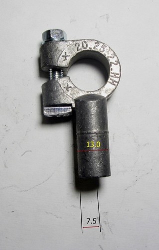 Morsetto batteria piombo - batteria,