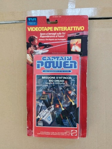 Captain power vhs - captain, interattivo
