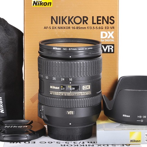 Nikon nikkor 16 85 mm - nikkor,